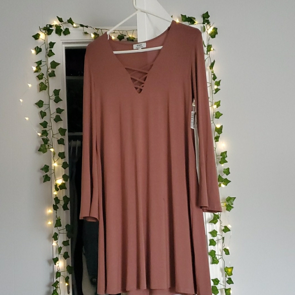 Piko flowey boho vsco dress